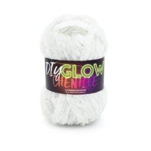 Laine chenille phosphorescente DIY de Lion Brand